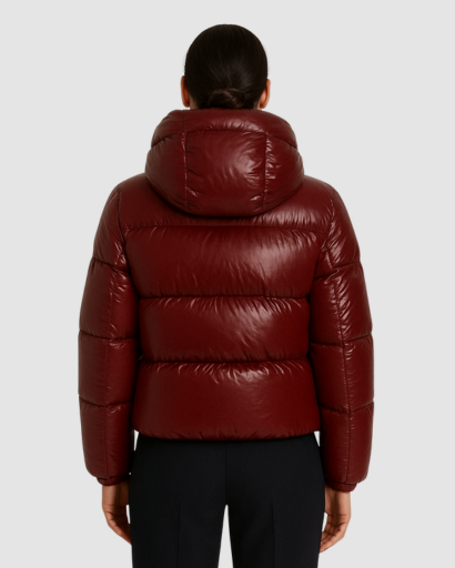 Doudoune Courte Femme à Capuche – Matelassée & Style Urbain