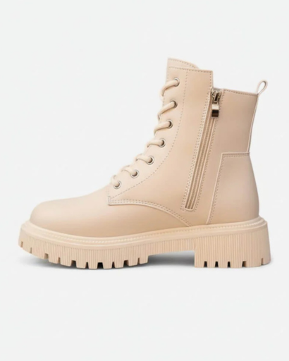 Bottines à Lacets pour Femme – Semelle Crantée & Style Chic