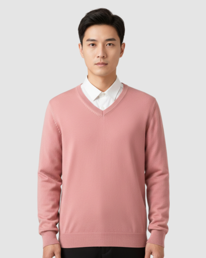 Pull Homme – Col V – Classique & Confortable