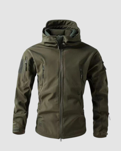 Veste Tactique Homme - Blouson Militaire avec Capuche