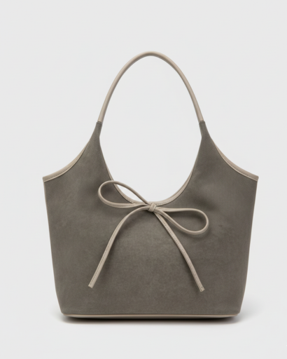 Sac à Main Cabas Minimaliste avec Détail Nœud Élégant
