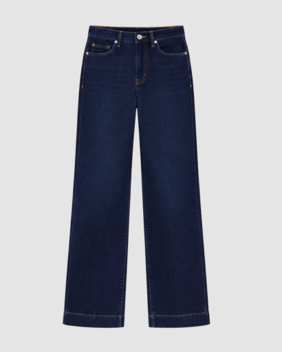Ensemble Chemise Denim & Pantalon Assorti Femme – Style Casual Chic | Automne Printemps