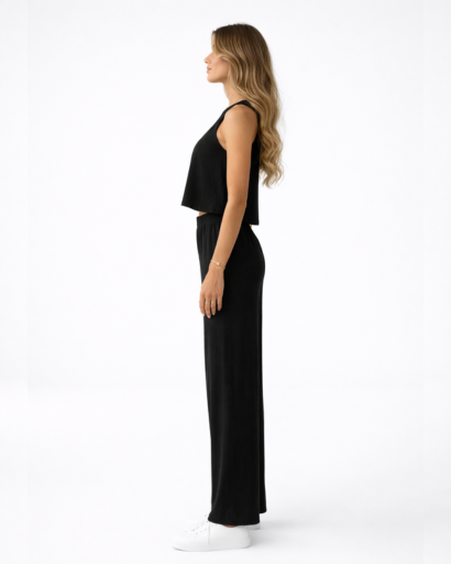 Ensemble Femme Débardeur et Pantalon Large