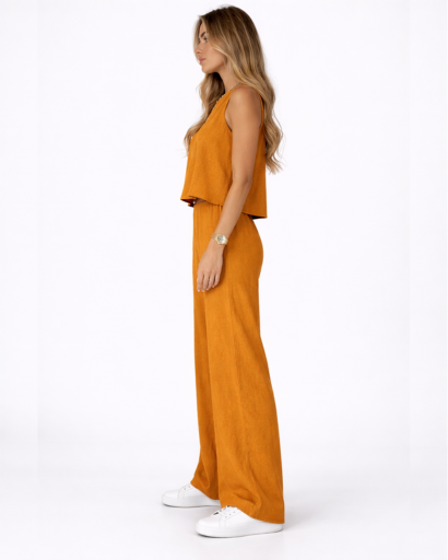 Ensemble Femme Débardeur et Pantalon Large