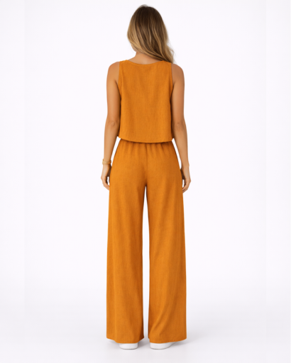 Ensemble Femme Débardeur et Pantalon Large