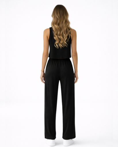 Ensemble Femme Débardeur et Pantalon Large