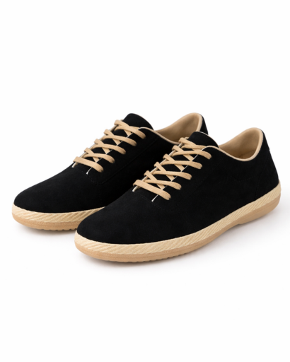 Baskets Femme à Lacets avec Semelle Texturée et Design Minimaliste