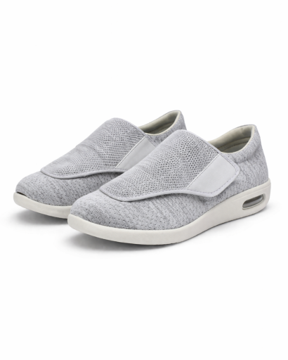 Baskets Slip-On Homme à Maille Texturée Semelle Épaisse