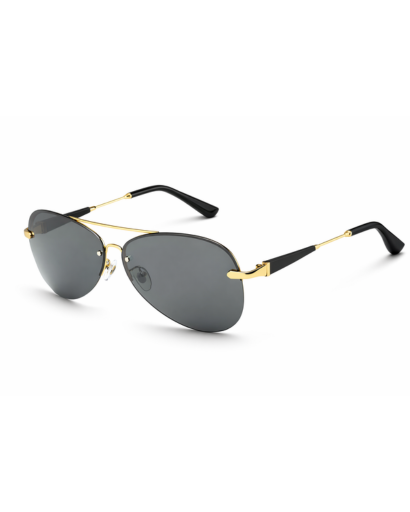 Lunettes de soleil aviateur femme & homme – style rétro à monture fine | verres teintés polarisés