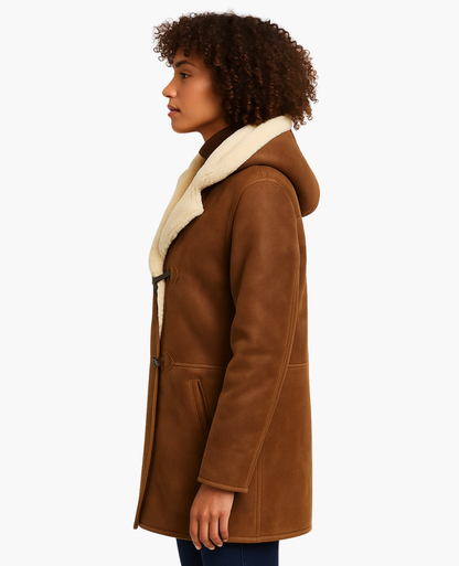 Manteau Femme Doublé Fourrure Synthétique – Élégance Hivernale & Confort Absolu | Style Hiver