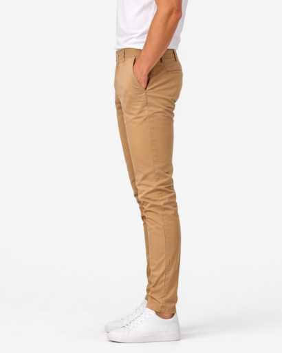 Pantalon homme coupe slim – pantalon casual élégant et moderne