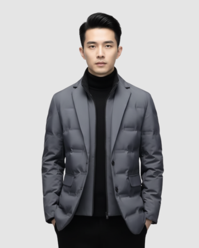 Blazer Homme Matelassé | Élégance Moderne et Isolation Thermique