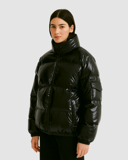 Doudoune Brillante Femme – Style Urbain & Protection Thermique