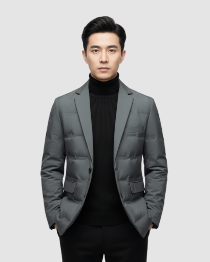 Blazer Homme Matelassé | Élégance Moderne et Isolation Thermique