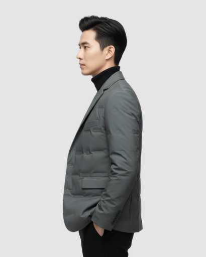 Blazer Homme Matelassé | Élégance Moderne et Isolation Thermique