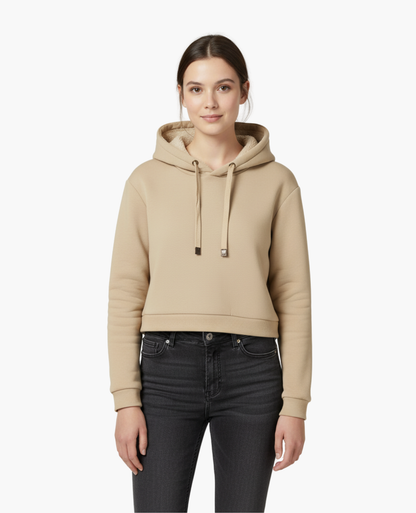 Sweat à Capuche Femme | Doublé en Polaire, Chaud et Confortable
