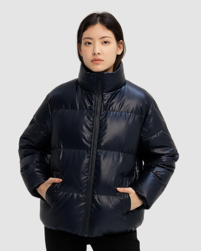 Doudoune Brillante Femme – Style Urbain & Protection Thermique