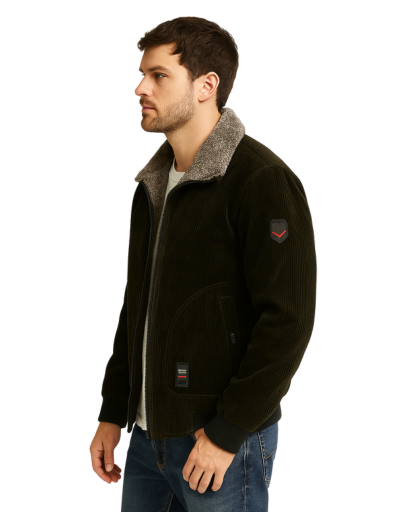Blouson Homme Velours Côtelé – vue 8