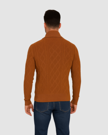 Cardigan Homme à Col Châle | Style Classique et Confort Moderne