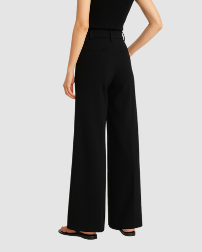 Pantalon Large Fendu pour Femme – Élégance Moderne et Confort Quotidien