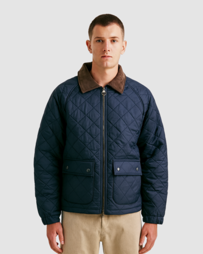 Veste matelassée zippée pour homme – style classique, confort moderne