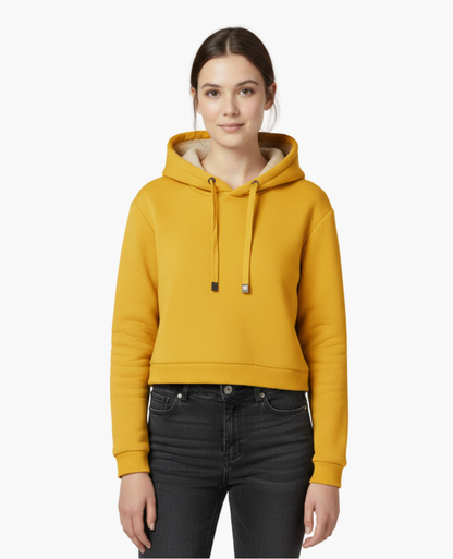 Sweat à Capuche Femme | Doublé en Polaire, Chaud et Confortable