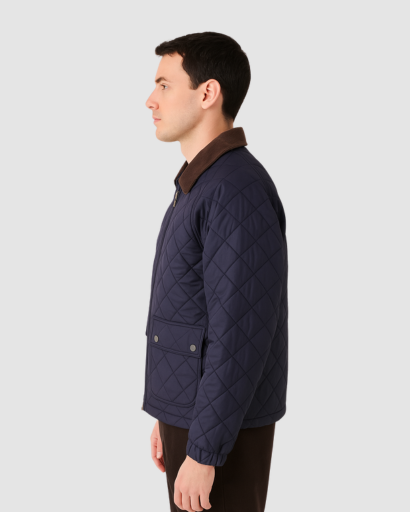 Veste matelassée zippée pour homme – style classique, confort moderne