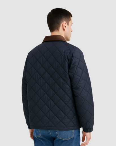 Veste matelassée zippée pour homme – style classique, confort moderne