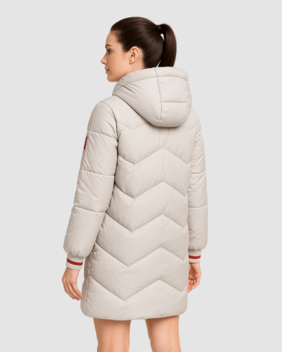 Doudoune Longue Femme – Élégance Matelassée et Chaleur Maximale