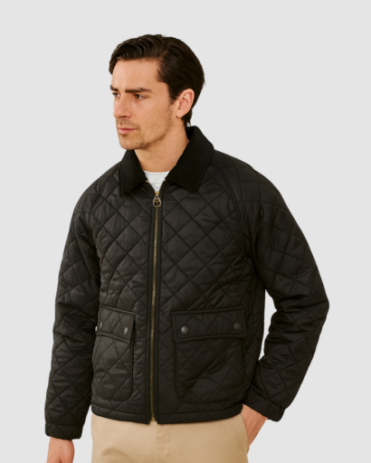 Veste matelassée zippée pour homme – style classique, confort moderne