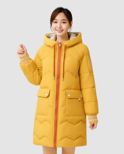 Doudoune Longue Femme – Élégance Matelassée et Chaleur Maximale