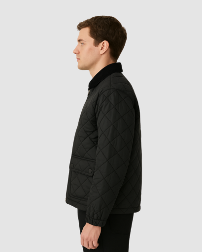 Veste matelassée zippée pour homme – style classique, confort moderne