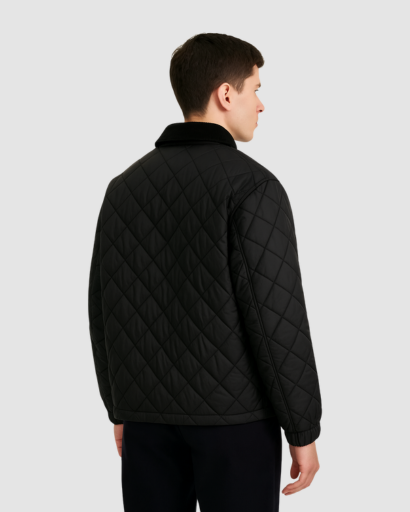 Veste matelassée zippée pour homme – style classique, confort moderne