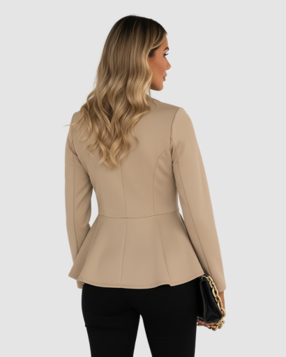 Blazer Cintré Élégant pour Femmes – Look Professionnel et Féminin