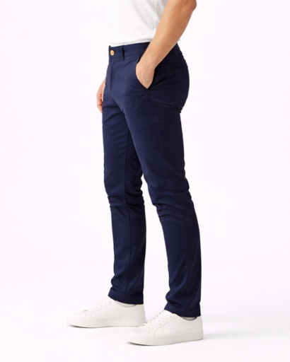 Pantalon homme coupe slim – pantalon casual élégant et moderne