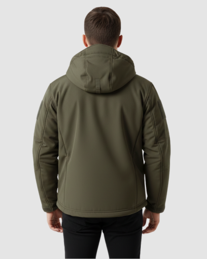 Veste Tactique Homme - Blouson Militaire avec Capuche