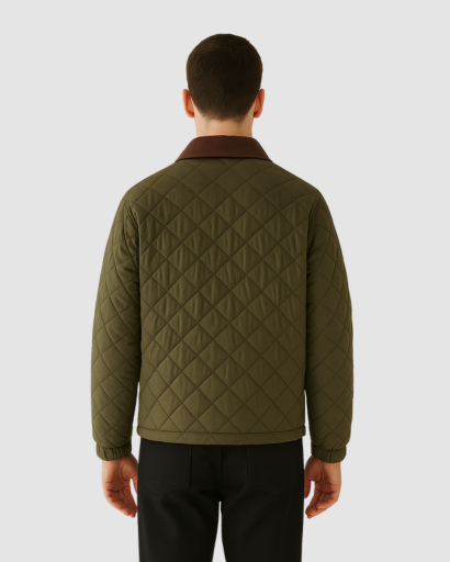 Veste matelassée zippée pour homme – style classique, confort moderne