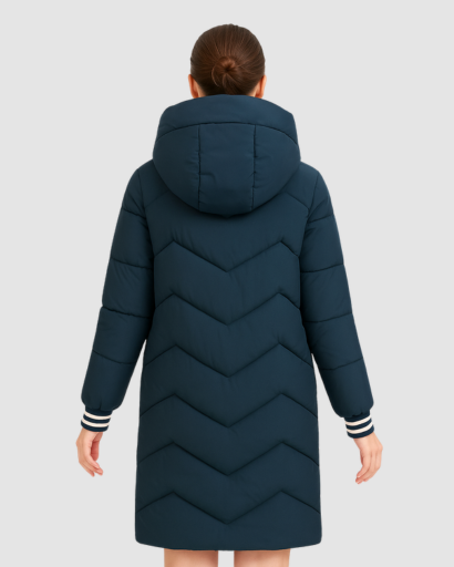 Doudoune Longue Femme – Élégance Matelassée et Chaleur Maximale