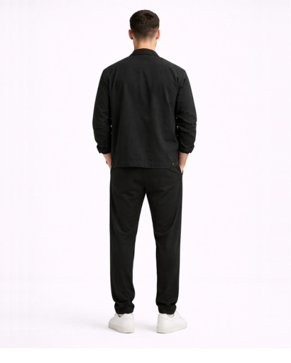 Ensemble homme décontracté veste légère et pantalon coupe droite