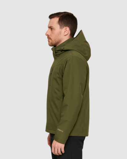 Veste Softshell Homme – Imperméable et Coupe-Vent avec Capuche Ajustable