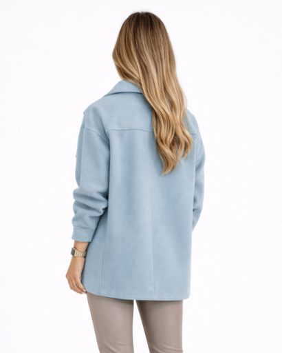 Surchemise femme – boutons et poches poitrine