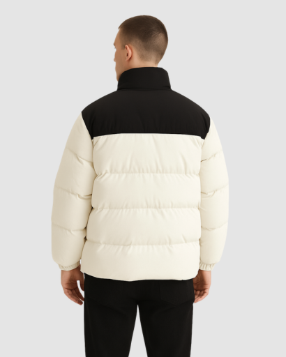 Doudoune Bicolore Homme – Isolation Thermique & Style Moderne