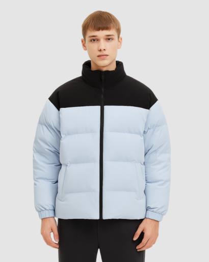 Doudoune Bicolore Homme – Isolation Thermique & Style Moderne