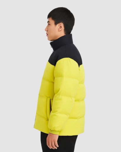 Doudoune Bicolore Homme – Isolation Thermique & Style Moderne