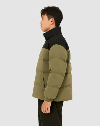 Doudoune Bicolore Homme – Isolation Thermique & Style Moderne