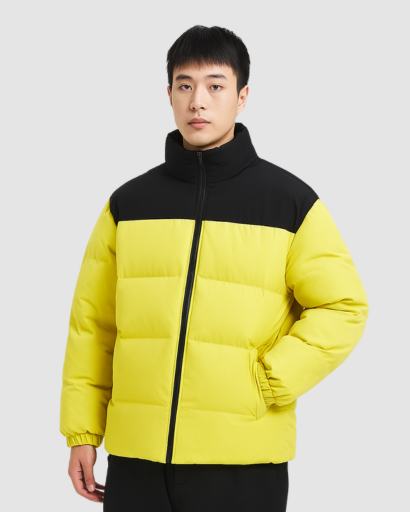 Doudoune Bicolore Homme – Isolation Thermique & Style Moderne