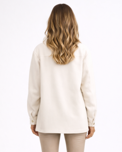 Surchemise femme – boutons et poches poitrine