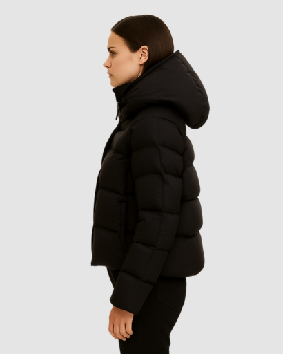 Parka Doudoune Courte Femme – Style Puffer Compact et Ultra-Chaud