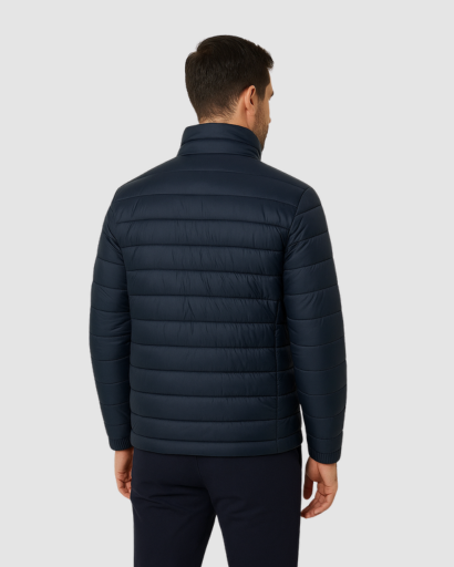 Veste Matelassée Homme Légère – Élégance Décontractée et Protection Coupe-Vent