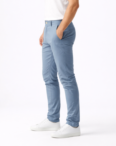 Pantalon homme coupe slim – pantalon casual élégant et moderne